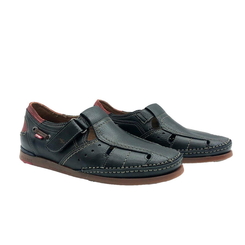 Fluchos Sandalia Mariner Negro - Imagen 2