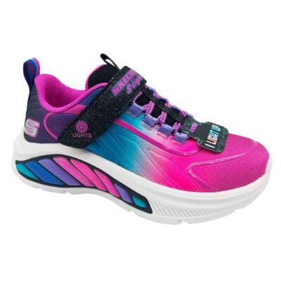 Skechers Deportivo Luces Negro