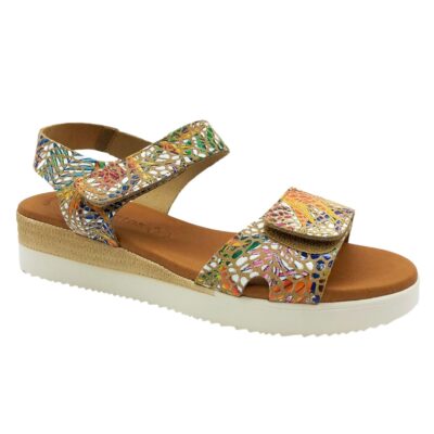 Eva Frutos Sandalia Multicolor
