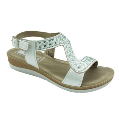 Inblu Sandalia Pedreria Blanco
