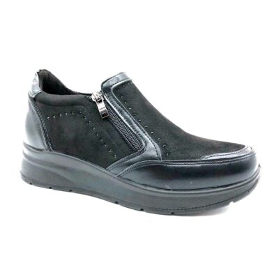 Amarpies Cremallera Negro