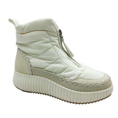 D´angela Botin Cremallera Beige