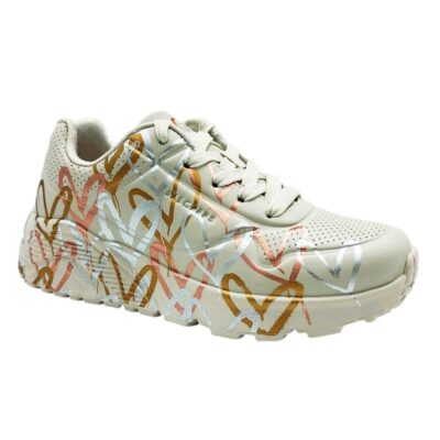 Skechers Deportivo Cordón Beige
