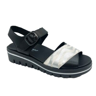 Pie Santo Sandalia Negro