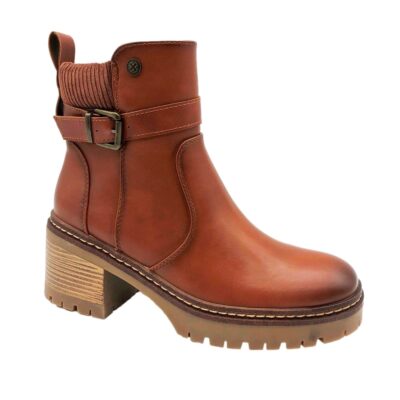 Xti Botin Hebilla Camel