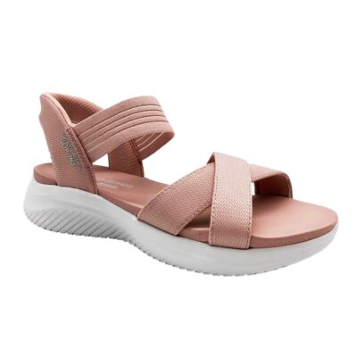 Skechers Sandalia Comfort Rosa