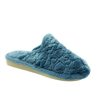 Garzon Zapatilla Corazón Azul