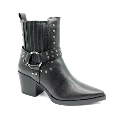 Xti Botin Cowboy Negro