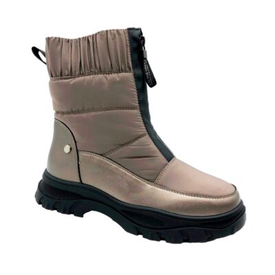 Xti Botin Tejido Marrón