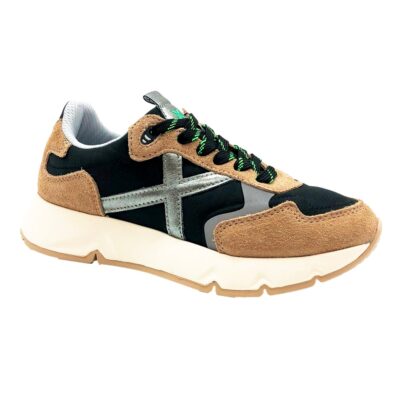 Munich Sneaker Cordones Negro