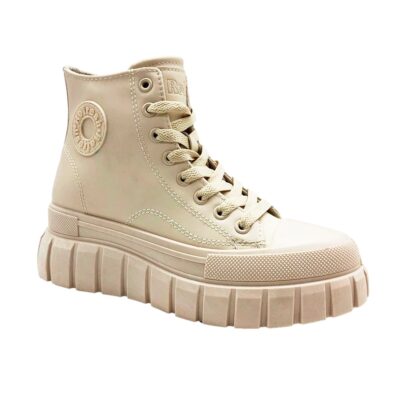 Refresh Botin Deportivo Beige
