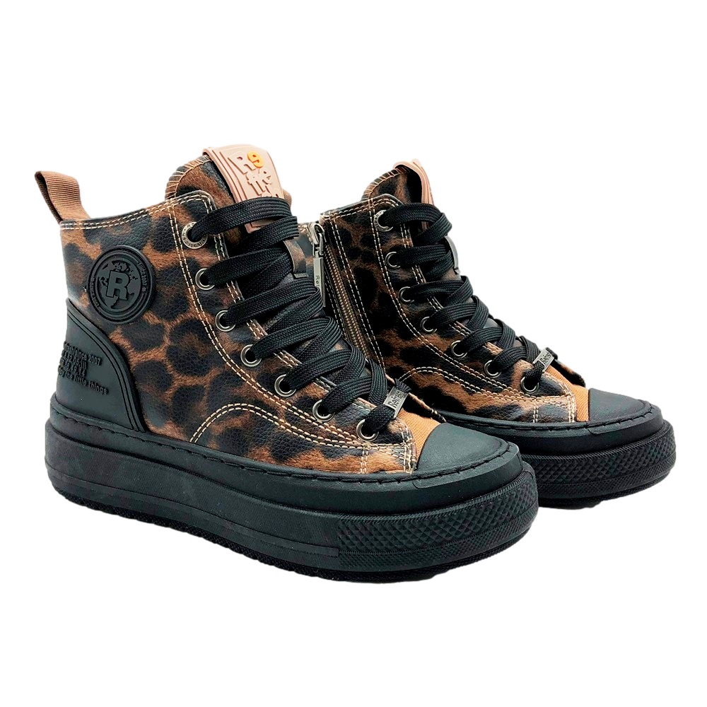 Refresh Botin Leopardo Marrón - Imagen 2