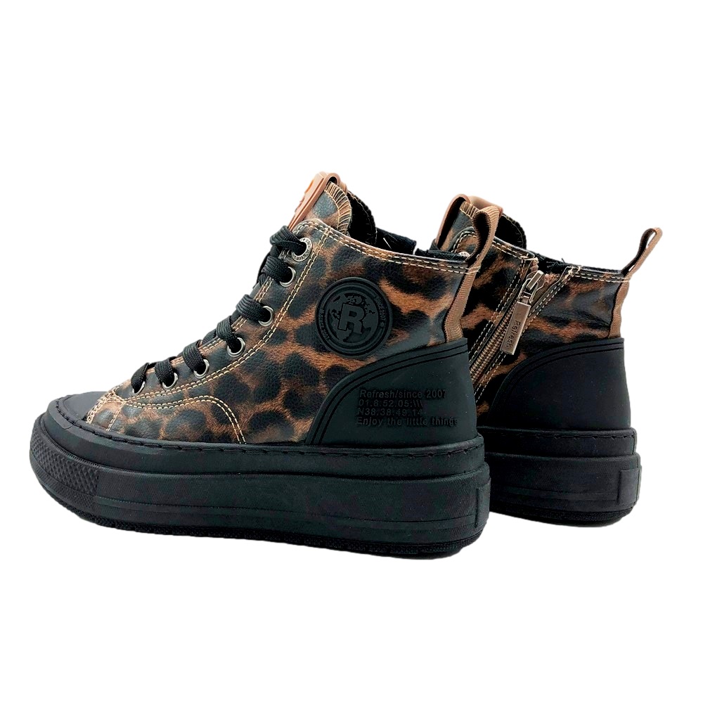 Refresh Botin Leopardo Marrón - Imagen 4