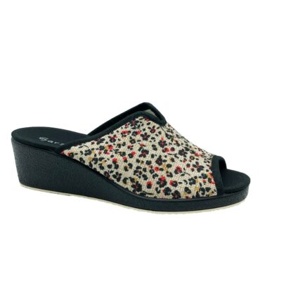 Garzón Chinela Cuña Negro