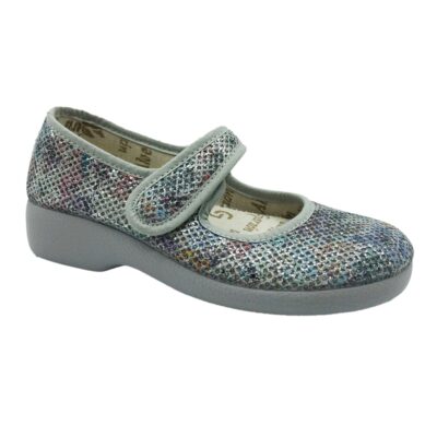 Garzón Mercedes Estampada Gris