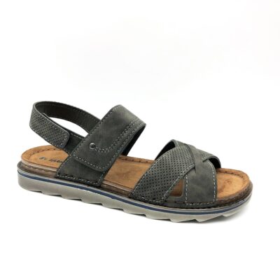Inblu Sandalia Velcro Gris