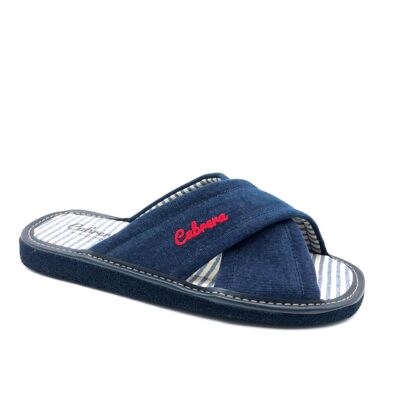 Cabrera Zapatilla Cruzada Azul