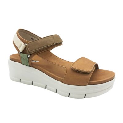Finlander Sandalia Cuña Beige
