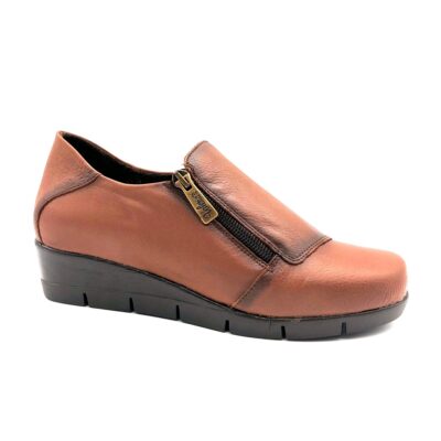 Valeria's Zapato Cuña Marrón