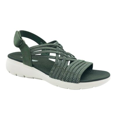 Finlander Sandalia Tiras Verde