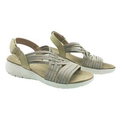 Finlander Sandalia Tiras Beige