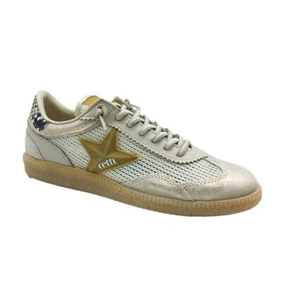 Cetti Sneaker Rejilla Dorado