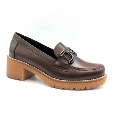 Pitillos Mocasín Adorno Marrón