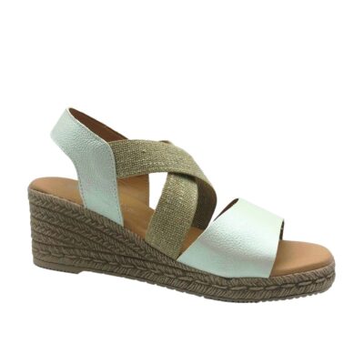 Andares Sandalia Elastico Beige
