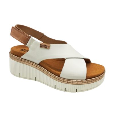 Pikolinos Sandalia Cuña Beige