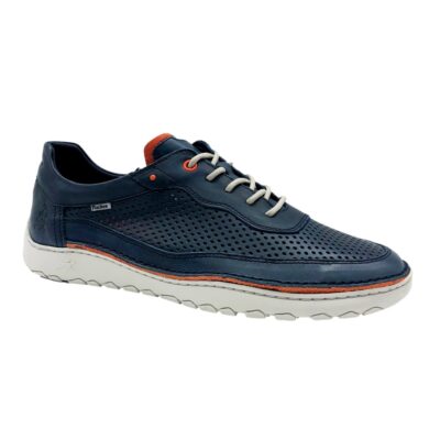 Fluchos Blucher Picado Azul