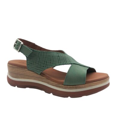 Sergiotti Sandalia Nobuck Verde