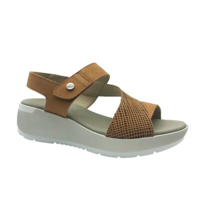 Sergiotti Sandalia Velcro Marrón
