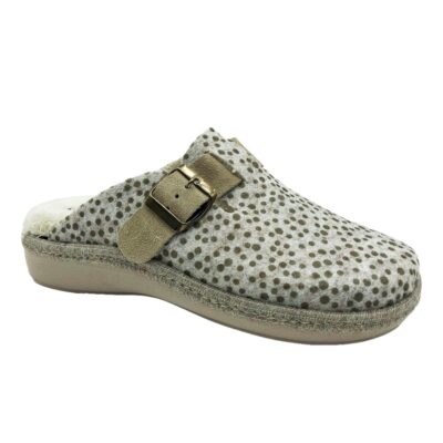 Salvi Chinela Hebilla Beige
