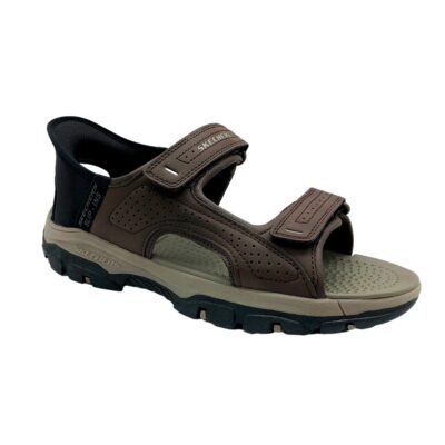 Skechers Sandalia Slip In Marrón