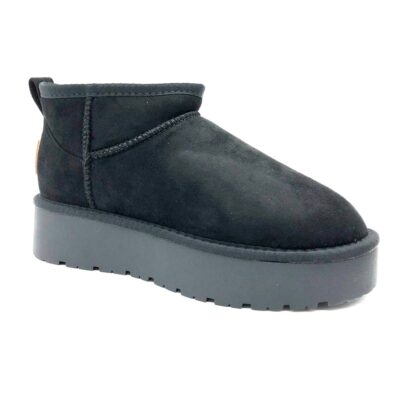 Xti Botin Pelo Bajo Negro