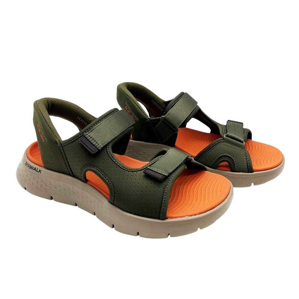 Skechers Sandalia Go Walk Verde - Imagen 2