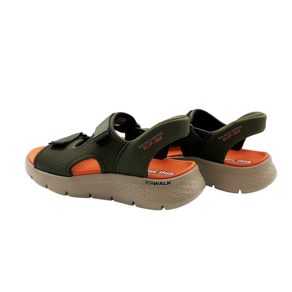 Skechers Sandalia Go Walk Verde - Imagen 4