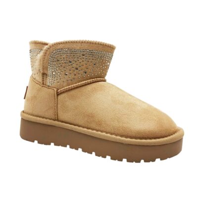 Xti Botin Australiana Beige