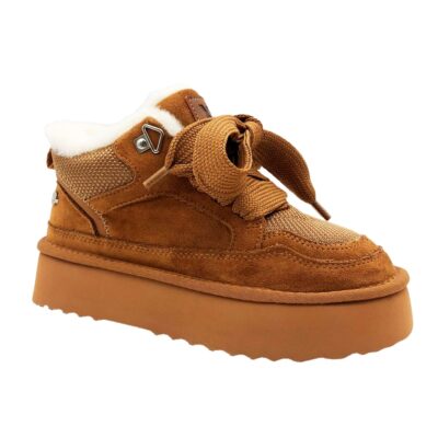 Xti Botin Cordones Camel