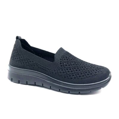 Vicmart Mocasin Elastico Negro