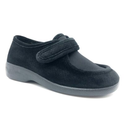 Garzón Velcro Aloe Vera Negro