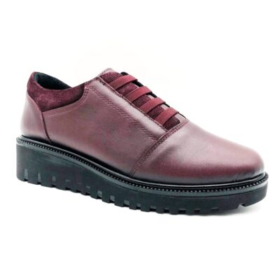 Grimaldi Zapato Elásticos Burdeos