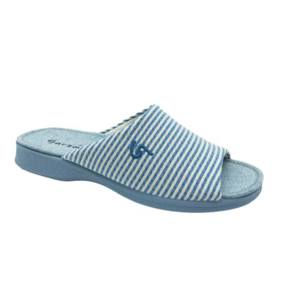 Garzón Chinela Rayas Azul