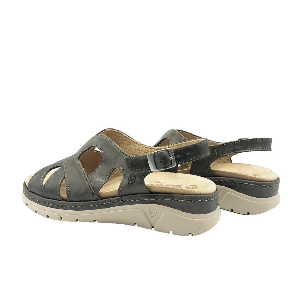 Suave Sandalia Plantillas Gris - Imagen 4