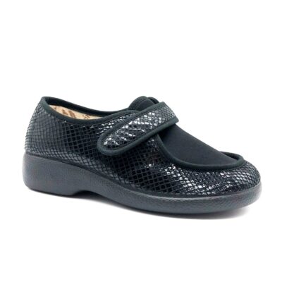 Garzon Velcro Calle Negro