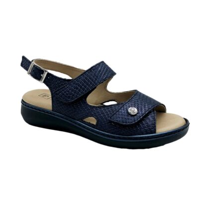 Pitillos Sandalia Velcro Marino