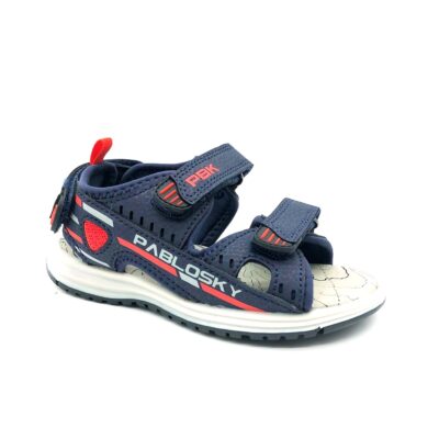 Pablosky Sandalia Velcros Azul
