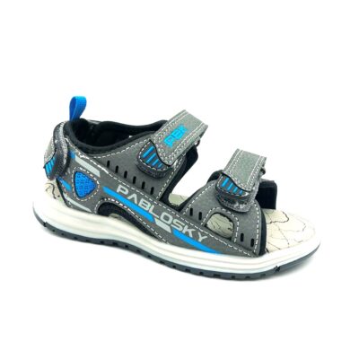 Pablosky Sandalia Velcros Gris