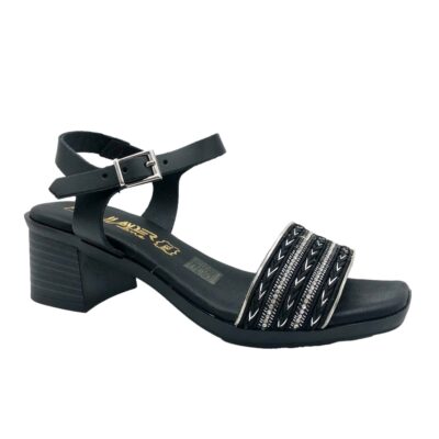 Finlander Sandalia Vestir Negro