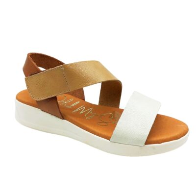 Sandals Sandalia Combi Beige